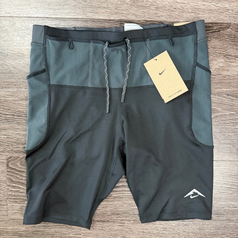 Nike Trail Lava Loops Dri-FIT ADV Half Tights Black Men's M NWT HJ4170-010